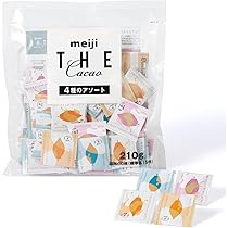 カカオ Amazon | 明治 ザ・カカオカカオの果汁チョコレート 44g×10個